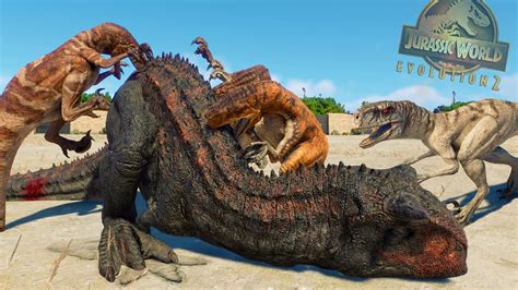 Los Atrociraptor Destrozan Battle Royale Nuevos Dinosaurios De Malta Jurassic World Evolution 2