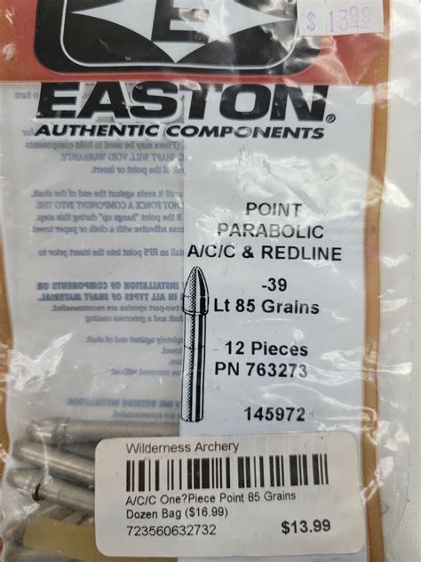 Easton Acc 39 Arrow Components Ebay