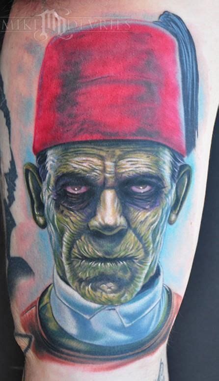 Mike Devries Tattoo Horror Tattoo Tattoos Egyptian Tattoo