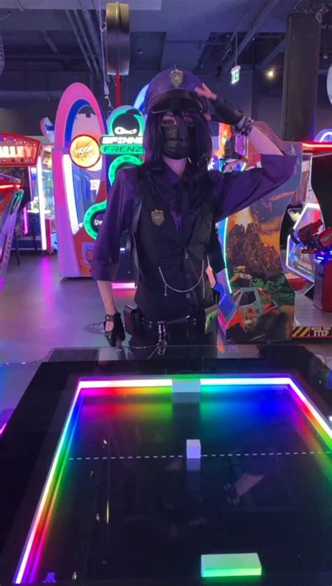 Purple Guy William Afton Cosplay 9 Security Breach by AshLeiSV on