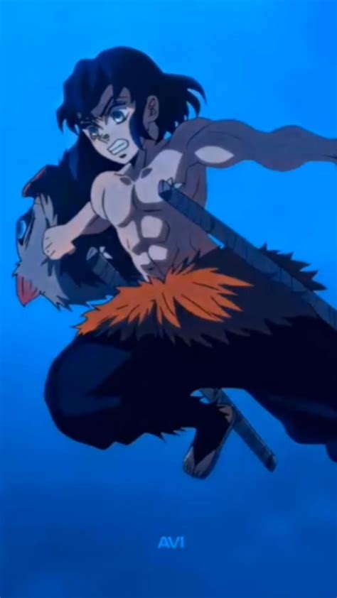 Inosuke Hashibira Unmasked Kimetsu no Yaiba 4K HD Mobile, Smartphone