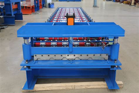 Professional Ibr Metal Roofing Sheet Roll Forming Machine Double 06