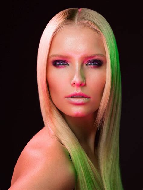 The Face Highlights Magazine Model Gintare S By Stefka Pavlova Via