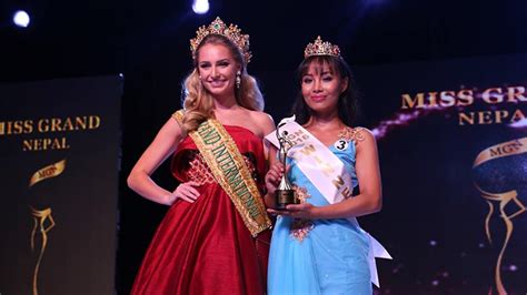 Zeenus Lama Crowned As Miss Grand Nepal 2016 Glamour Nepal
