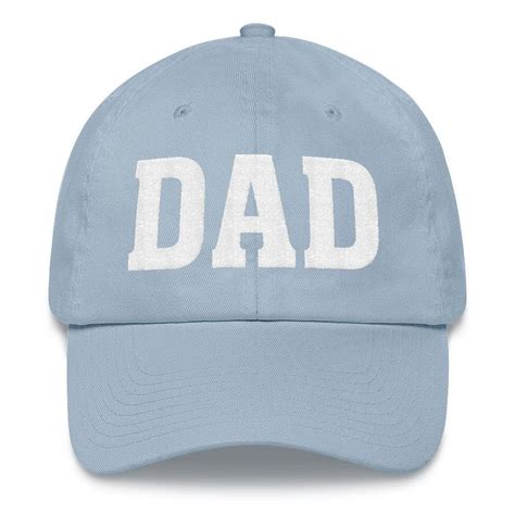 Dad Embroidered Dad Hat Fathers Day New Dad T Etsy Ts For