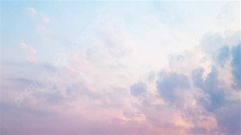 Sunset Sky Background With Pink Clouds And Cloudy Evening Sun Sunset