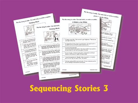 Sequencing And Retelling Short Stories With Pictures Printable Worksheets Hot Sex Picture