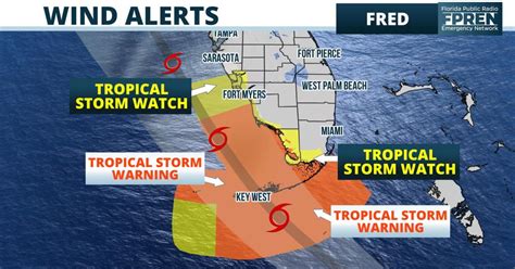 Tropical Storm Watches And Warnings Issued In Southwest Florida And