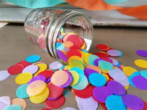 Table Sprinkles Fiesta Confetti 1 Rounds Table Etsy