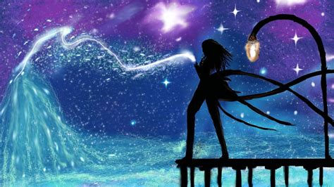 A Magical Night Beautiful Sky Speed Painting Drawing