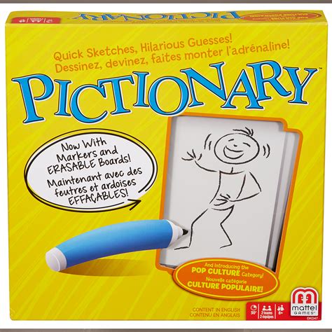 Mattel Pictionary Board Game