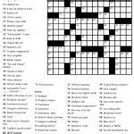 Free crossword puzzles to play online or print. Free Printable Crossword Puzzles Medium Difficulty
