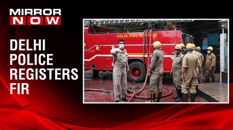 Delhi Police Register Fir In Aiims Fire Incident Case Fir Registered