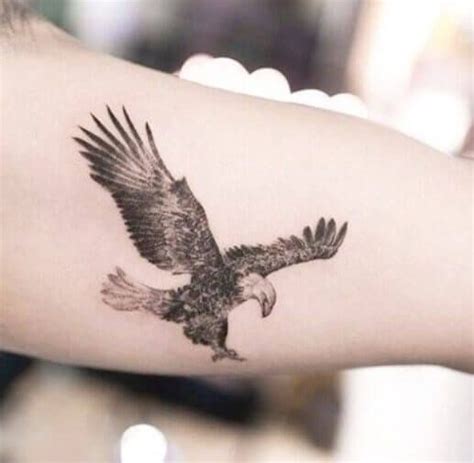 12 Small Eagle Tattoo Designs And Ideas Petpress Small Eagle