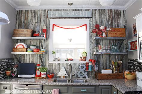 Eclectic And Vintage Mini Holiday Home Tour Robb Restyle