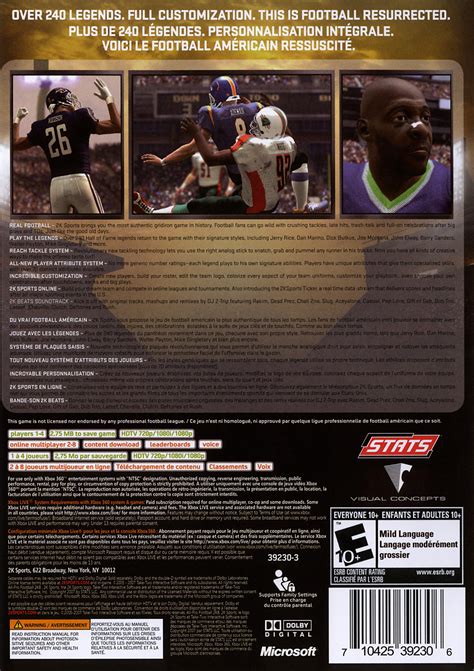 All Pro Football 2k8 Details Launchbox Games Database