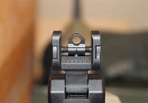 How To Zero The Back Up Iron Sights On An Ar 15