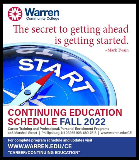 Career Continuing Education Warren County Community College