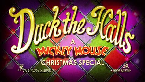Duck The Halls A Mickey Mouse Christmas Special 2016 Screencapsus