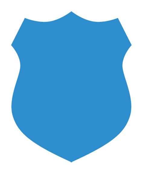 Blue Police Badge Clip Art Images And Photos Finder