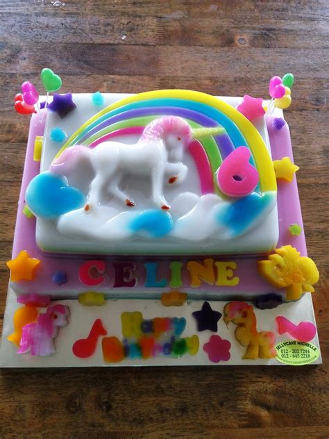 You can follow larae's amazing food adventures on instagram and her website. Jelly cake Home made: Unicorn Jelly cakes