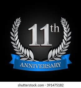 The 11 year anniversary facts and figures. 11th Anniversary Images, Stock Photos & Vectors | Shutterstock