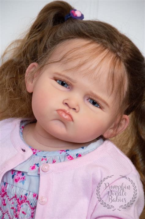 Custom Order New Release Reborn Toddler Doll Baby Girl Grumpy Grace By