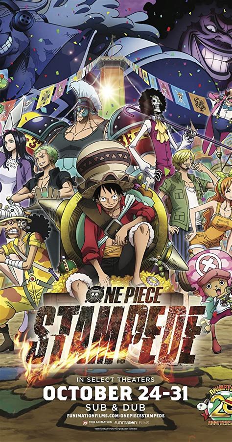 The general rule of thumb is that if only a title or caption makes it one piece related, the post is not allowed. One Piece: Stampede (2019) - IMDb