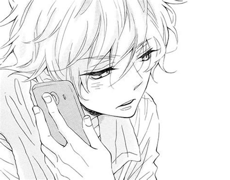 Image Via We Heart It Anime Boy Manga Monochrome