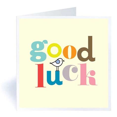 Free Good Luck Cards For Kids Customize Online And Print At Home