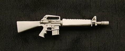 M16 Pewter Gun Rifle Pin Cap Pin Made Of Pewter Custom Made Etsy