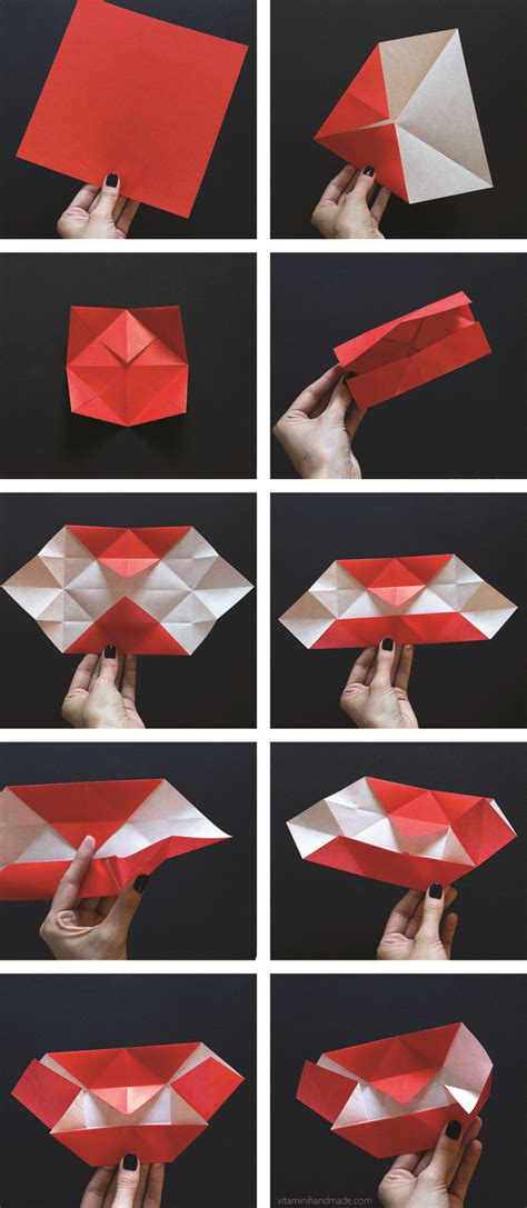 Diy Origami Vampire Fangs Diy Origami Useful Origami Easy Paper Crafts