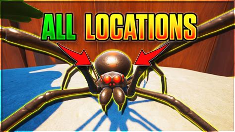 Grounded All Black Widow Locations Youtube