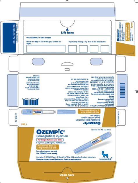 Ozempic Fda Prescribing Information Side Effects And Uses