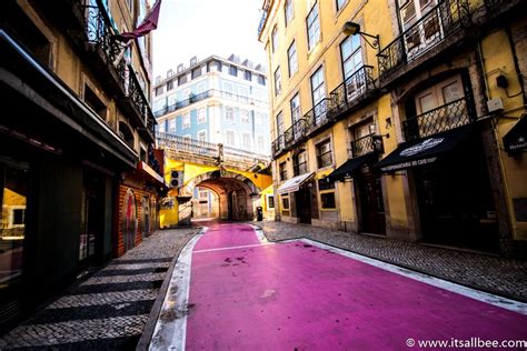 Lisbons Pink Street On Rua Nova Do Carvalho Best Lisbon Nightlife