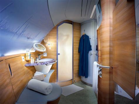 Emirates Airbus A380 First Class Shower