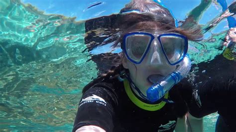 Snorkeling At Discovery Cove Florida Gopro Underwater Footage Youtube