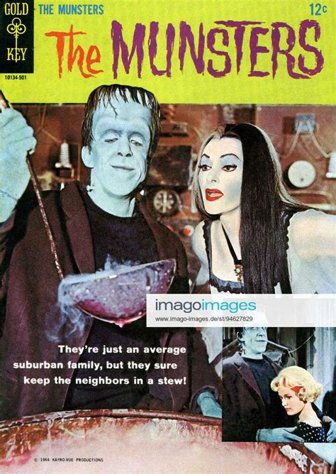 Fred Gwynne Yvonne De Carlo Characters Herman Munster Lily Munster