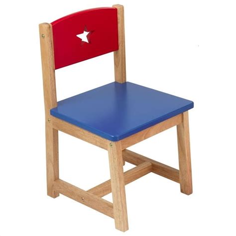 Because of the table's natural wood, this fun furniture set would look great in any kid's room. KidKraft Star Table and 2 Chair Set - 26912