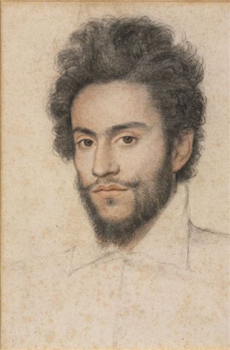 Men Portraits François Clouet 1515 1572 Jeune Homme Avec Une Barbe