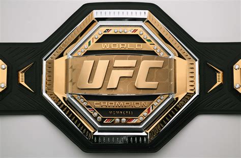 Ufc Unveils New Championship Belt Fighters Only