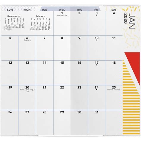 Printable Pocket Calendar Free Resume Templates