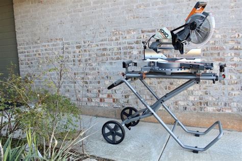 Ridgid Introduces The New And Upgraded Mobile Miter Saw Stand And