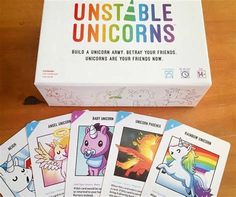 Original kickstarter cards (1st print including sharing is caring) the convention exclusive. Unstable Unicorns Card Game $20 | Card games, Unicorn card, Gaming gifts