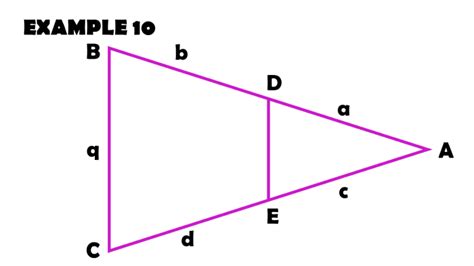 Triangle Proportionality Theorem With Proof And Examples Owlcation