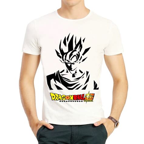 Dragon Ball T Shirt Super Saiyan Dragonball Z Dbz Son Goku Tshirt Japan Vegeta Anime T Shirt Men