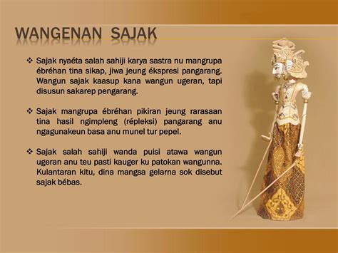 makalah: PENGERTIAN SAJAK DALAM BAHASA SUNDA