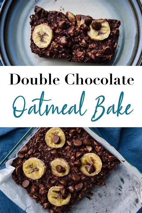 I am most concerned with improving the health of individuals, not loyalty to a particular diet tribe. Double Chocolate Oatmeal Bake | Serving Up Simplicity ...