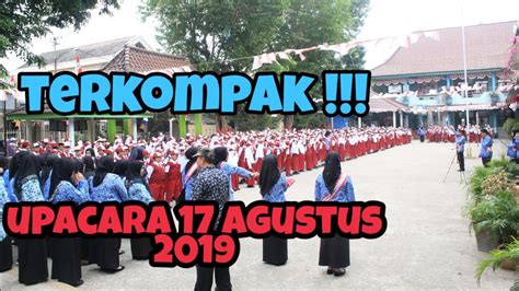 Upacara 17 Agustus 2019 Sdn 109 Palembang Youtube