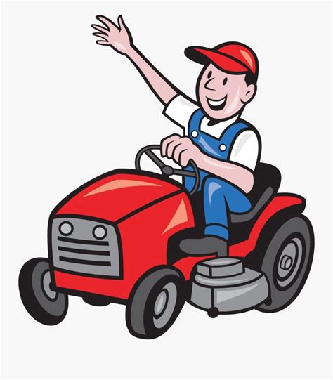 Cartoon Lawn Mower Clipart Canvas Brah